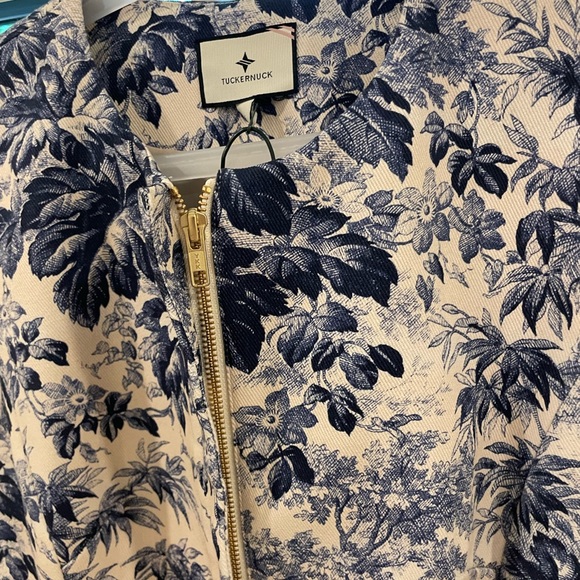 Tuckernuck Navy Toile Maison Dress - Picture 2 of 6